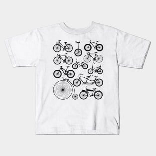 Bicycles Galore Kids T-Shirt